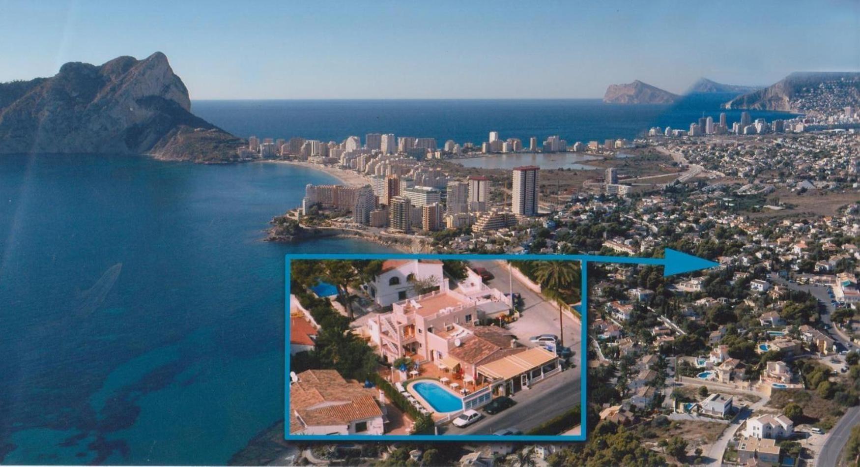 Hostal La Paloma I Calp Dış mekan fotoğraf